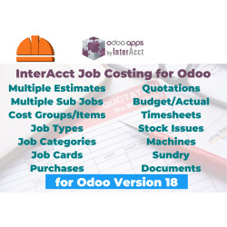 InterAcct Job Costing for Odoo - version 18