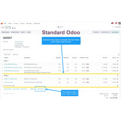 Order Line Subtotal by InterAcct for Odoo v16